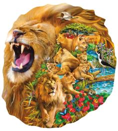 SunsOut La famille Lion Puzzle 1000 pièces
