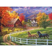 SunsOut The Valley Horse Farm Puzzle 1000 pièces