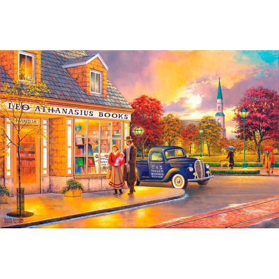 Puzzle SunsOut La Librairie de Léo de 1000 XXL Pieces Puzzle SunsOut La Librairie de Léo de 1000 XXL Pieces