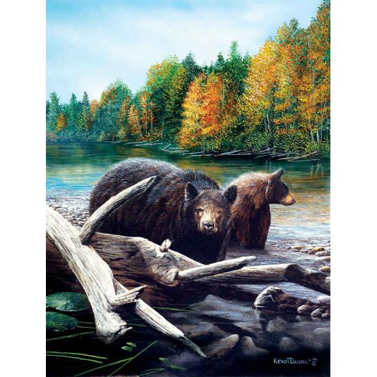 SunsOut Le matin des ours Puzzle 1000 pièces