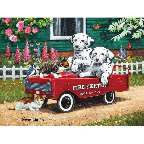 SunsOut Firefighter's Friends Puzzle 1000 pièces