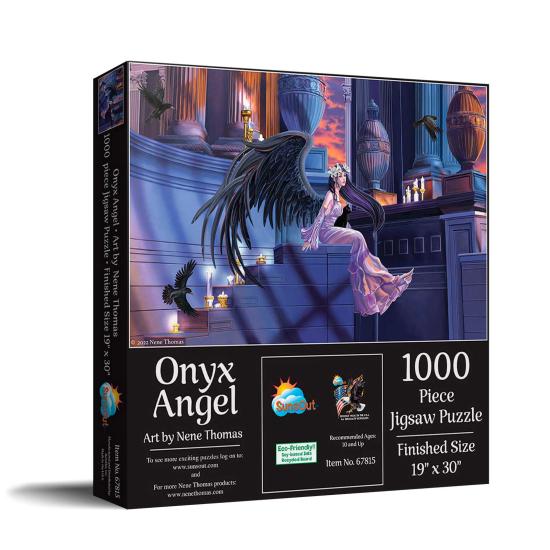 Puzzle SunsOut Ange Onyx de 1000 XXL Pieces