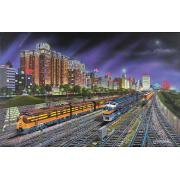 SunsOut Chicago Nights Puzzle 1000 pièces