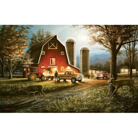 SunsOut Harvest Nights Puzzle 550 pièces