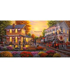 Puzzle SunsOut Panorama Bienvenue à Casa Guys XXL de 500 Pcs