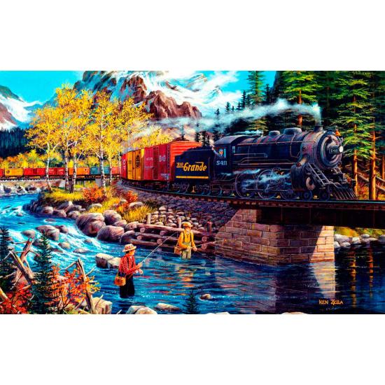 Puzzle SunsOut Visite de la Cascade XXL de 550 Pieces Puzzle SunsOut Visite de la Cascade XXL de 550 Pieces