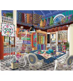 SunsOut Puzzle Queenie XXL Quilt Shop 1000 pièces