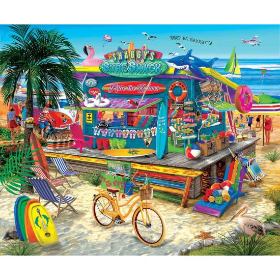 SunsOut Shaggy Surf Shop XXL Puzzle 1000 pièces