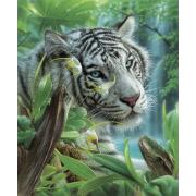 SunsOut White Tiger of Eden Puzzle 1000 pièces