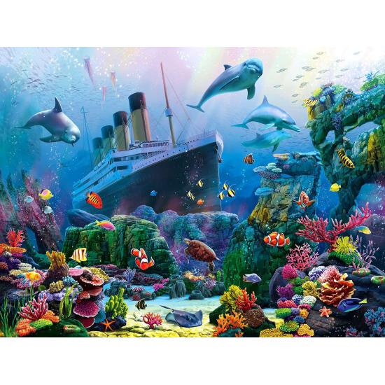 Puzzle SunsOut Titanic sur le fond Marin XXL de 500 Pie