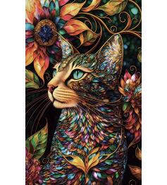 Puzzle SunsOut Un Chat Heureux 550 pièces