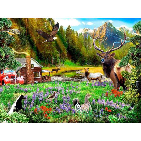 SunsOut Forest Life Puzzle 1000 pièces
