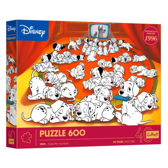 Puzzle Trefl Les 101 Dalmatiens 600 pièces