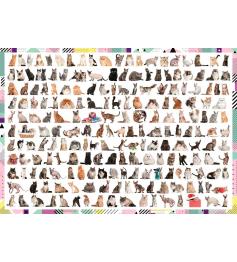 Puzzle Trefl 208 Chats de 1000 pièces