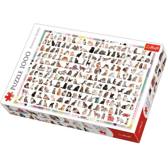 Puzzle Trefl 208 Chats de 1000 pièces