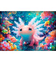 Puzzle Trefl Axolotl 500 pièces