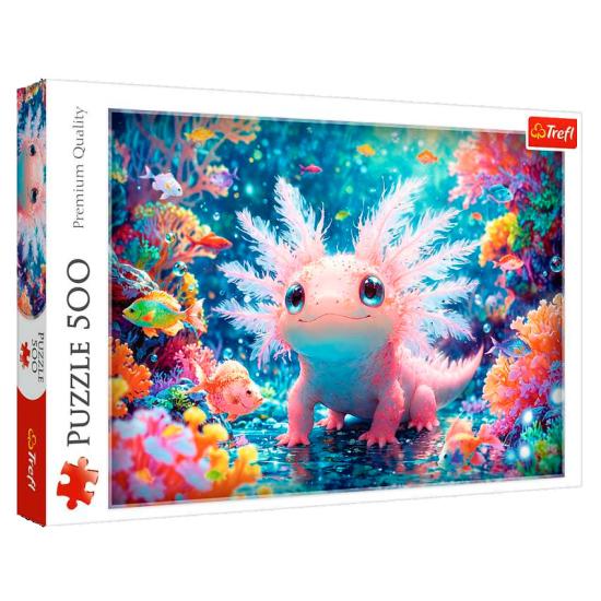 Puzzle Trefl Axolotl 500 pièces