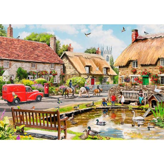 Puzzle Trefl Village D'Été 1000 pièces Puzzle Trefl Village D'Été 1000 pièces