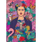 Puzzle Trefl L'Âme En Fleur 1000 pièces