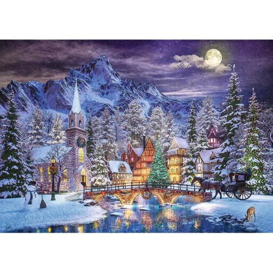 Puzzle Trefl Ambiance de Noël de 1000 pièces