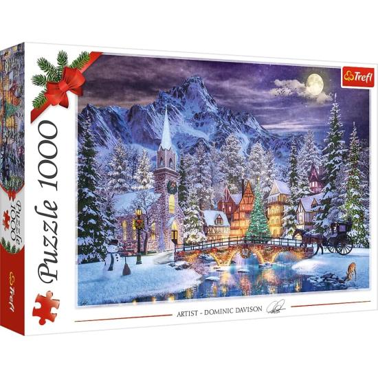 Puzzle Trefl Ambiance de Noël de 1000 pièces