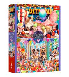 Puzzle Trefl Amis tout doux 2x500 pièces