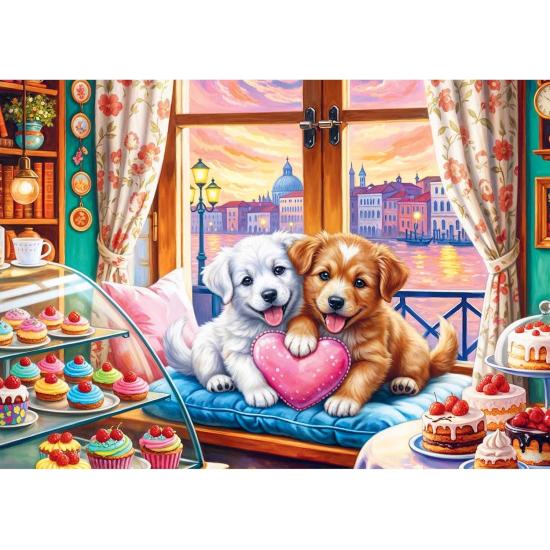 Puzzle Trefl Amour de Chiot 500 pièces