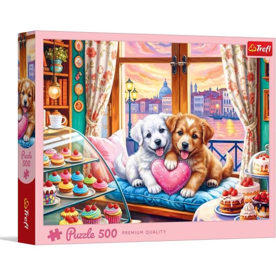 Puzzle Trefl Amour de Chiot 500 pièces