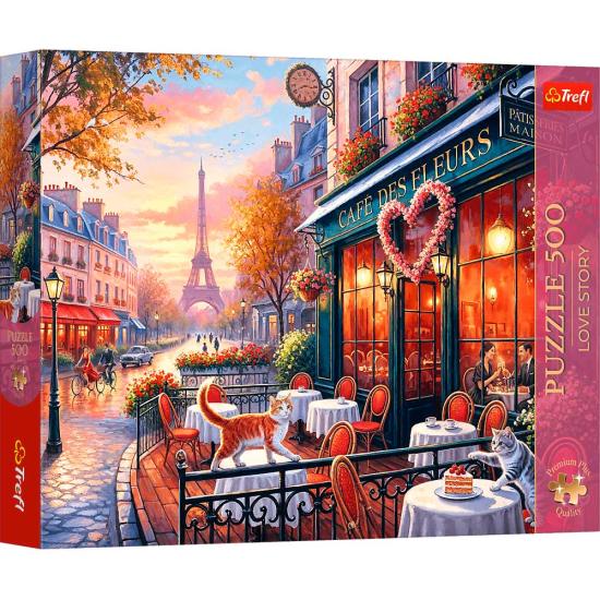 Puzzle Trefl L'Amour À Paris 500 pièces