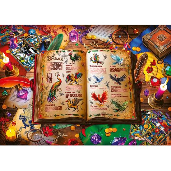 Puzzle Trefl Atlas des Oiseaux Fantastiques 1000 pièce