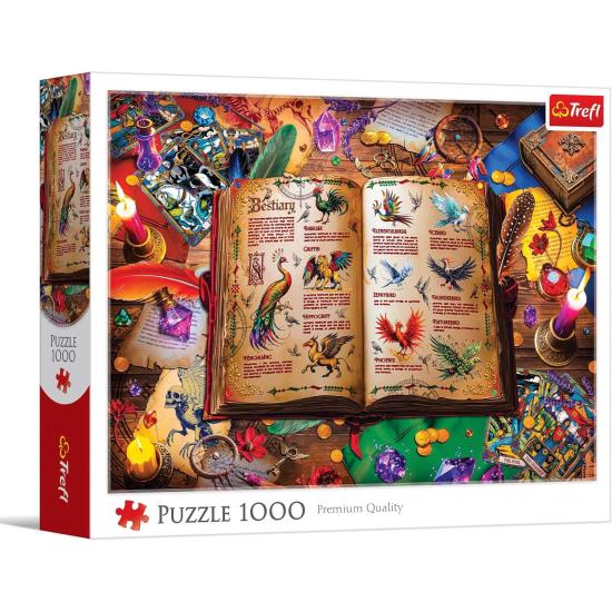 Puzzle Trefl Atlas des Oiseaux Fantastiques 1000 pièce