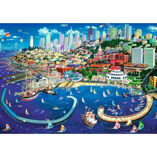 Puzzle Trefl Baie de San Francisco 2000 pièces Puzzle Trefl Baie de San Francisco 2000 pièces
