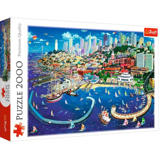 Puzzle Trefl Baie de San Francisco 2000 pièces Puzzle Trefl Baie de San Francisco 2000 pièces