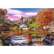 Puzzle Trefl Bavaria en automne 1000 pièces