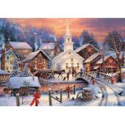 Trefl Puzzle de Noël blanc 1000 pièces