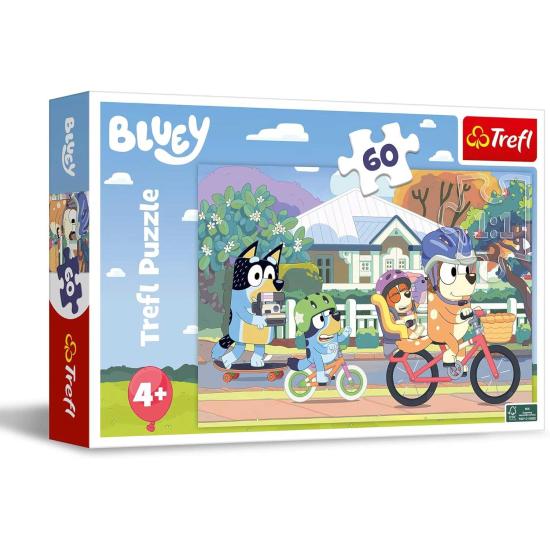 Puzzle Trefl Bluey Heureux XXL 60 pièces
