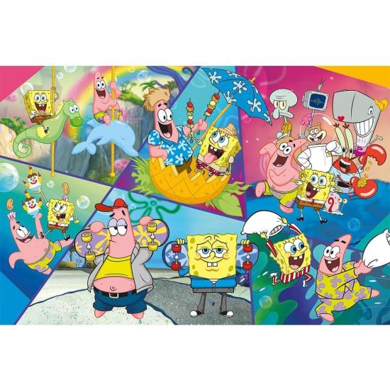 Puzzle Trefl Bob l’Éponge à Bikini Bottom XXL 300 pièces