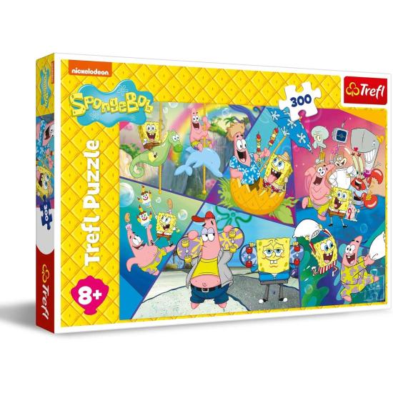 Puzzle Trefl Bob l’Éponge à Bikini Bottom XXL 300 pièces