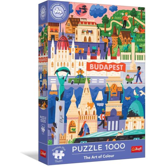 Puzzle Trefl Budapest, Hongrie 1000 pièce