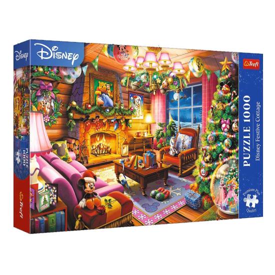 Puzzle Trefl Chalet De Noël Disney 1000 pièces