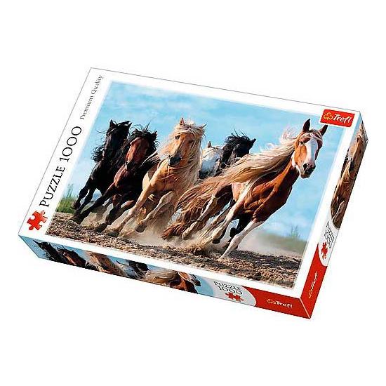 Puzzle Trefl Chevaux au galop 1000 pièces