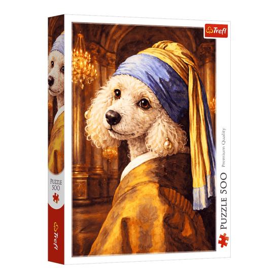Puzzle Trefl Caniche Avec Une Perle 500 pièces