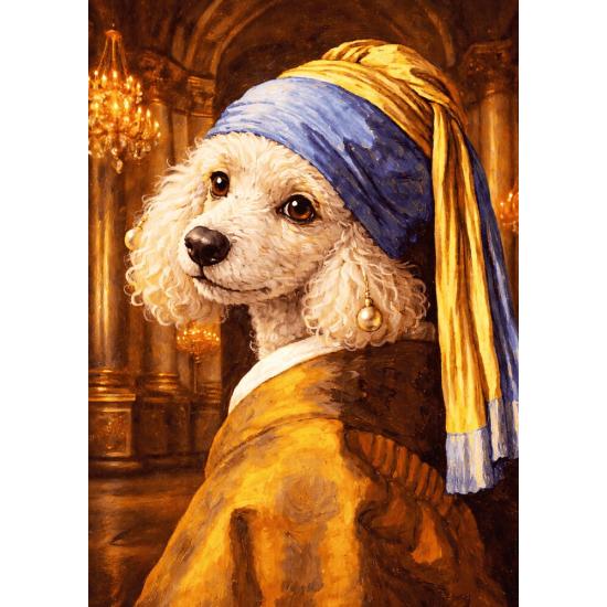 Puzzle Trefl Caniche Avec Une Perle 500 pièces