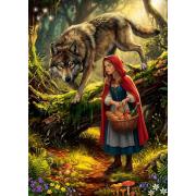 Puzzle Trefl Le Petit Chaperon Rouge Et Le Loup 500 pièces