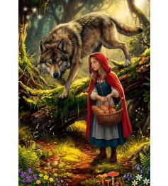 Puzzle Trefl Le Petit Chaperon Rouge Et Le Loup 500 pièces