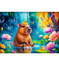 Puzzle Trefl Capybara 1000 pièces