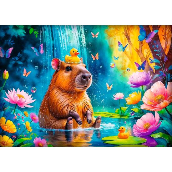 Puzzle Trefl Capybara 1000 pièces