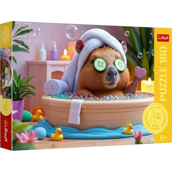 Puzzle Trefl Capybara au SPA XXL 160 pièces