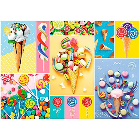 Trefl Puzzle Bonbons Préférés 500 Pièces