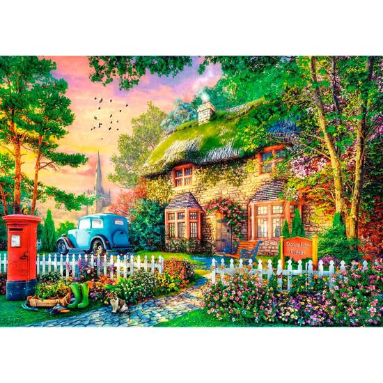 Puzzle Trefl Chalet de la Ruelle de Pierre 1000 pièces Puzzle Trefl Chalet de la Ruelle de Pierre 1000 pièces